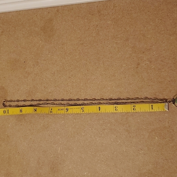 Vintage style moss Agate pendant - Picture 7 of 8